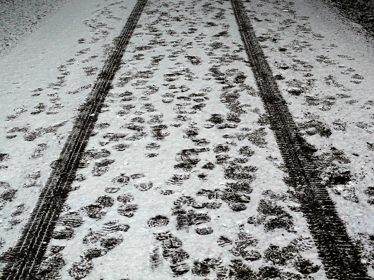 漠河下雪了